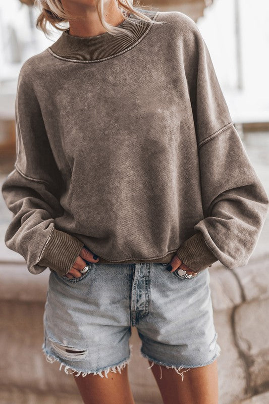 Mineral Washed Sweater