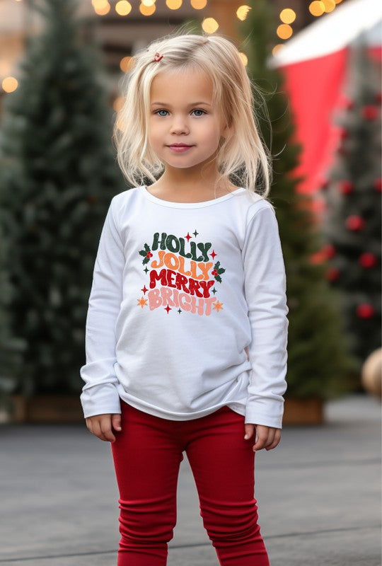 Holly Jolly Toddler Tee