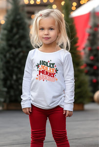 Holly Jolly Toddler Tee