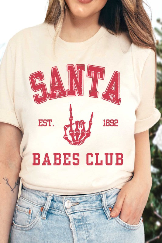 SANTA BABES CLUB Graphic T-shirt