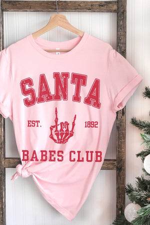 SANTA BABES CLUB Graphic T-shirt