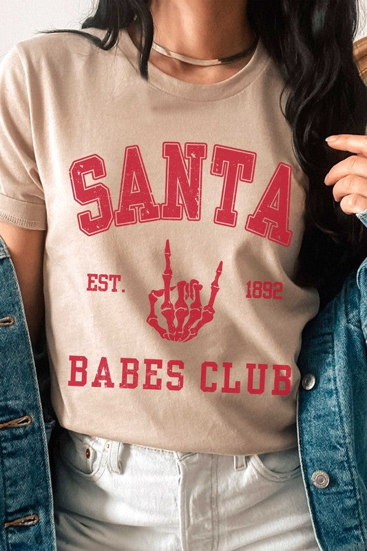 SANTA BABES CLUB Graphic T-shirt