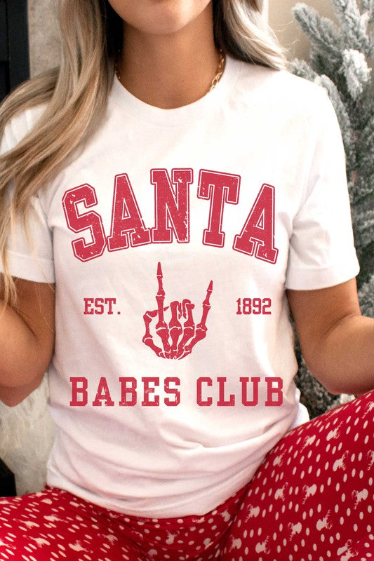 SANTA BABES CLUB Graphic T-shirt