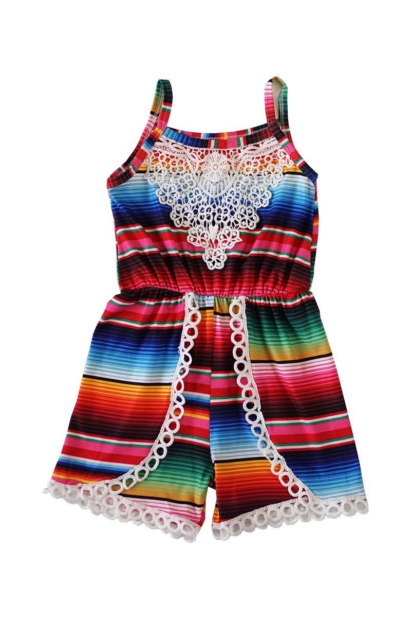 Serape Romper